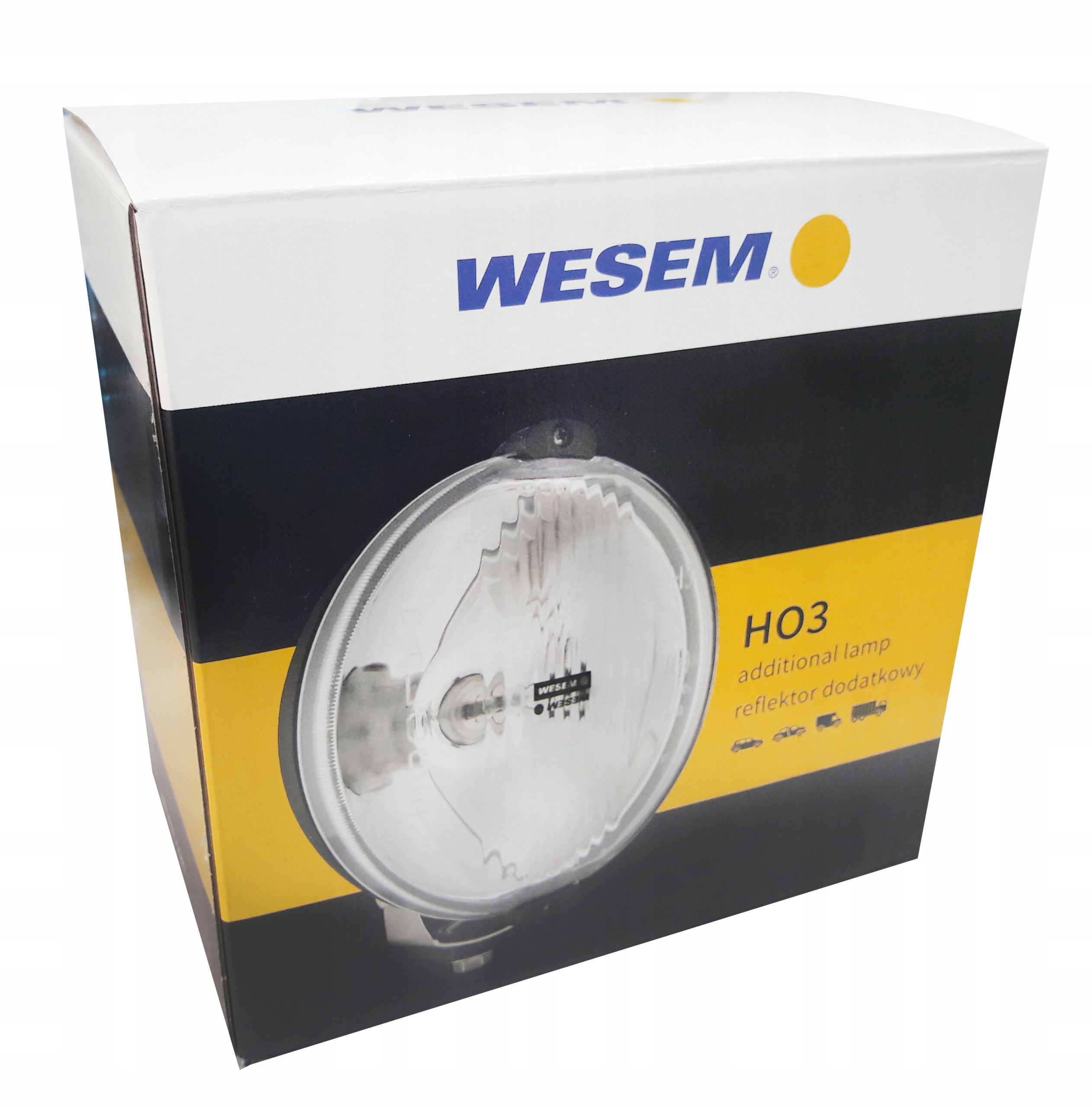 

halogen dalekosiężny lampa reflektor 12/24V HO3