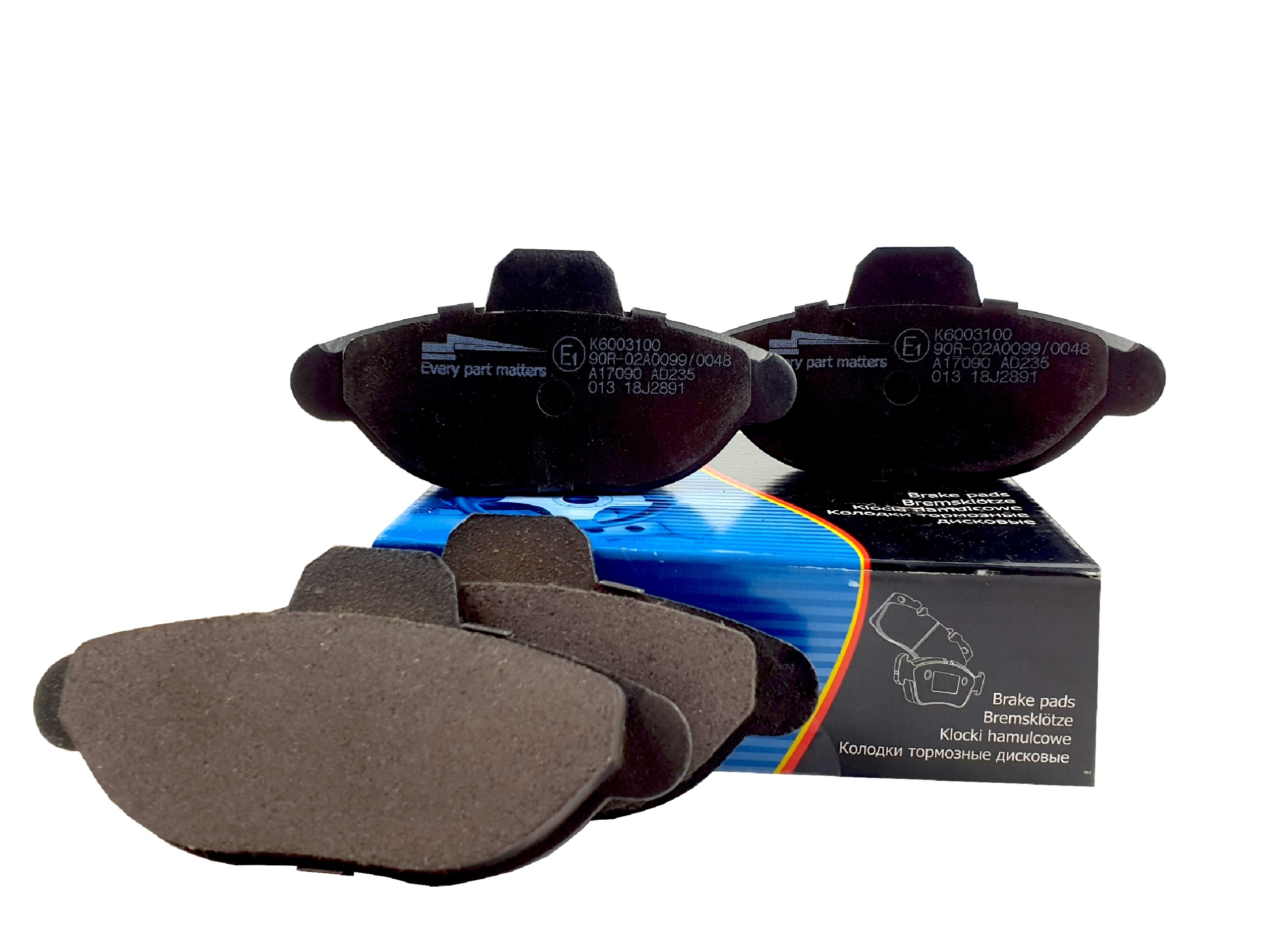 

Klocki Hamulcowe Przód Fiat Cinquecento Seicento