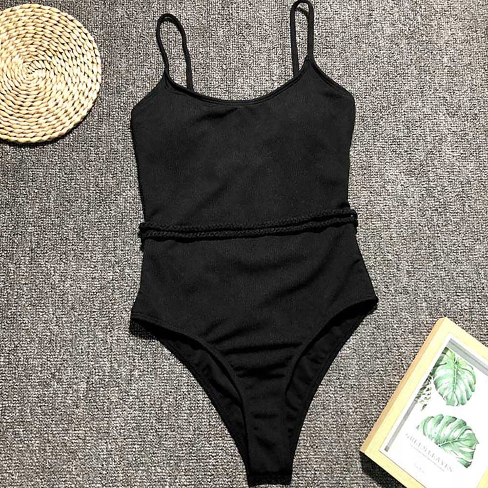 JEDNOCZĘŚCIOWY STRÓJ KĄPIELOWY KOSTIUM PASEK S Rozmiar S