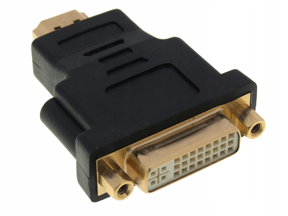 Adapter wtyk Hdmi gniazdo DVI Lechpol ZLA0618