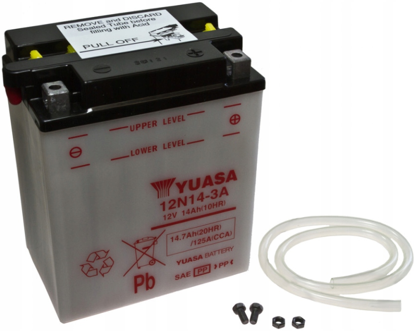 Akumulátor Yuasa 12N14-3A Yamaha Xs 500 76-79