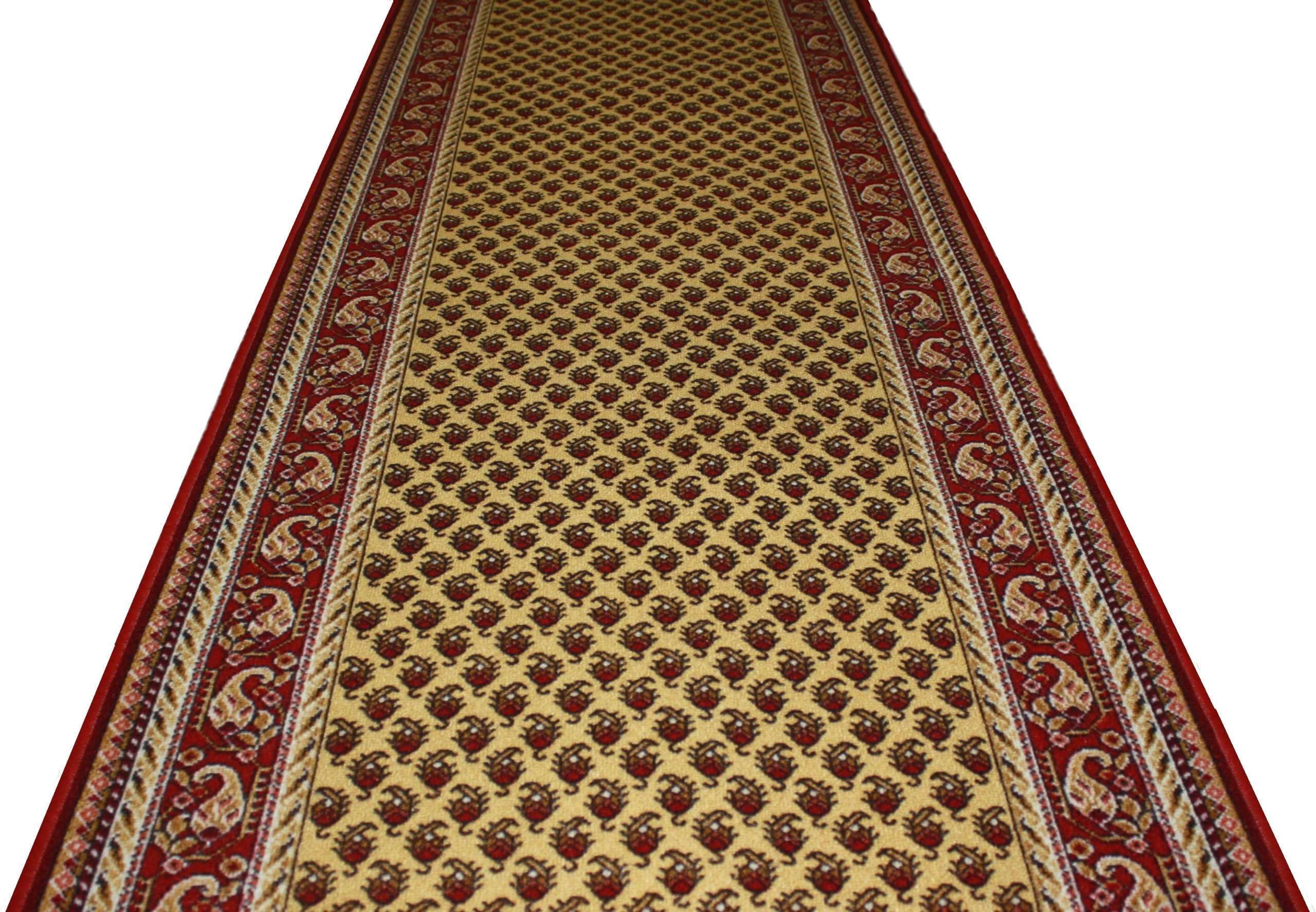 

Chodnik Podgumowany Inca 30 Żółty Bordo 80 CM Aw