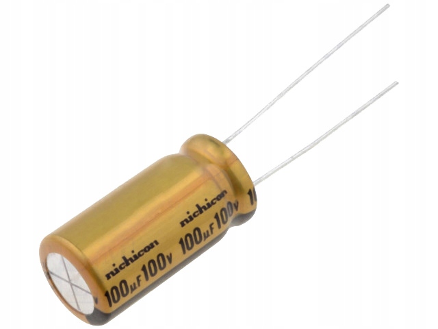 

UFW2A101MPD Kondensator 100uF 100VDC 10x20mm E7147