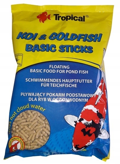 

Karma Dla Ryb Koi&goldfish Basic Sticks 90g
