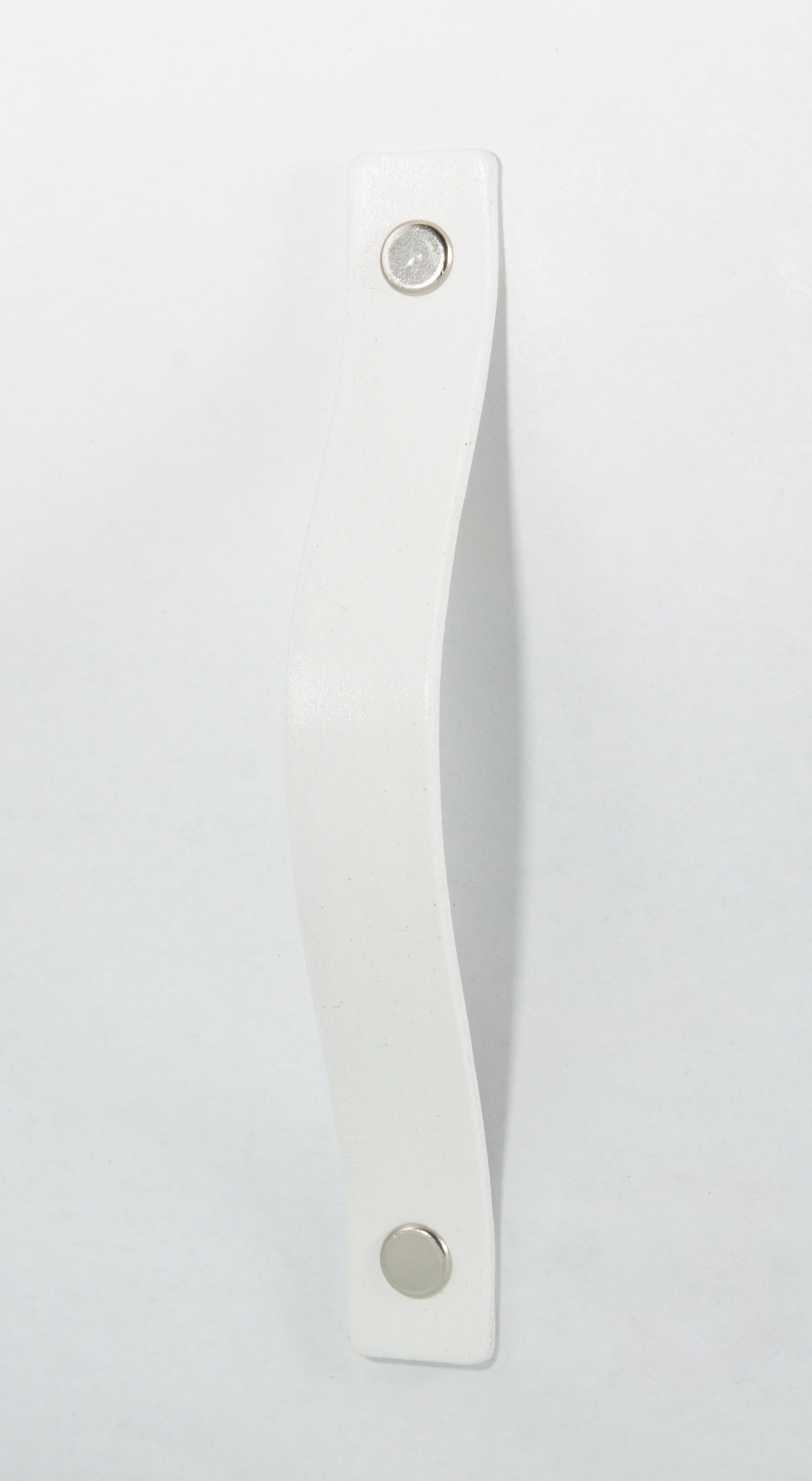 

Skórzany uchwyt meblowy Coloriso White 128mm