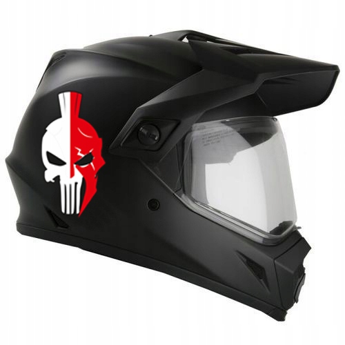 

Naklejka Punisher, Polska, Sparta, 15x7,6 kask