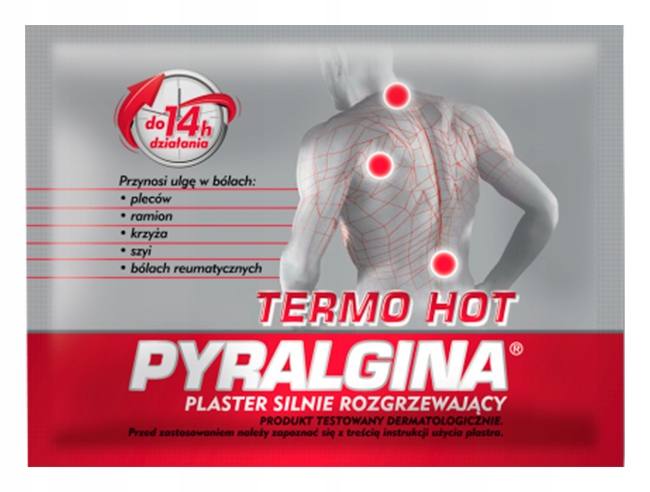 

Pyralgina Termo Hot Plaster Rozgrzewający 1 sztuka