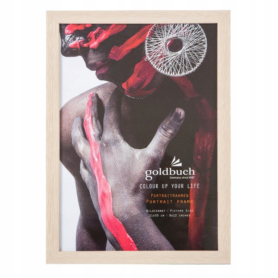 

Ramka 21x30 beżowa pastelowa Goldbuch loft styl