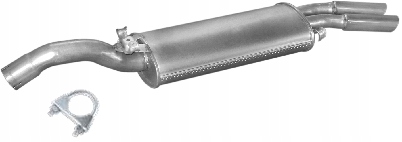 TŁUMIK KOŃCOWY VOLKSWAGEN GOLF II 1.8 GTI OBEJMA