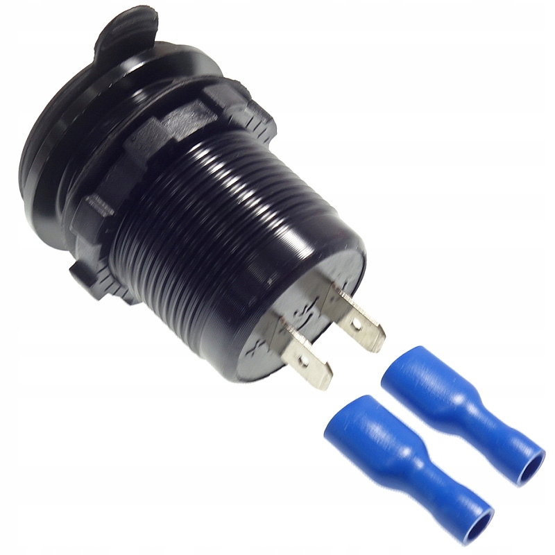 ŁADOWARKA SAMOCHODOWA DO AUTA DO ZABUDOWY USB QC 3.0 12V 24V WOLTOMIERZ Producent inny