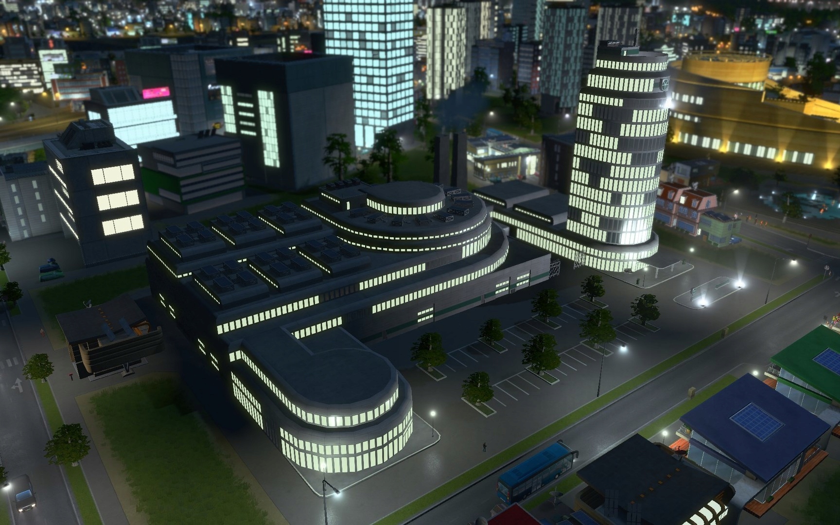 CITIES SKYLINES HIGH-TECH BUILDINGS PL PC KLUCZ STEAM Tematyka symulacje