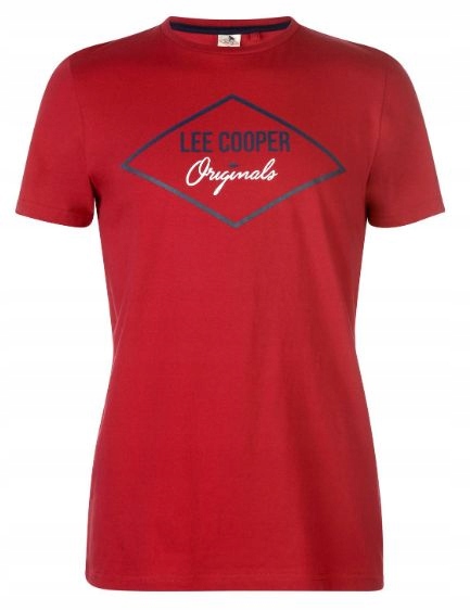 

Lee Cooper Koszulka T-shirt Orig logo tu: L