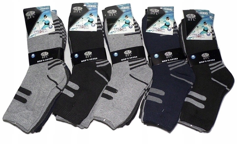 

Skarpetki Blf Thermo Frotte 42-46 BK01