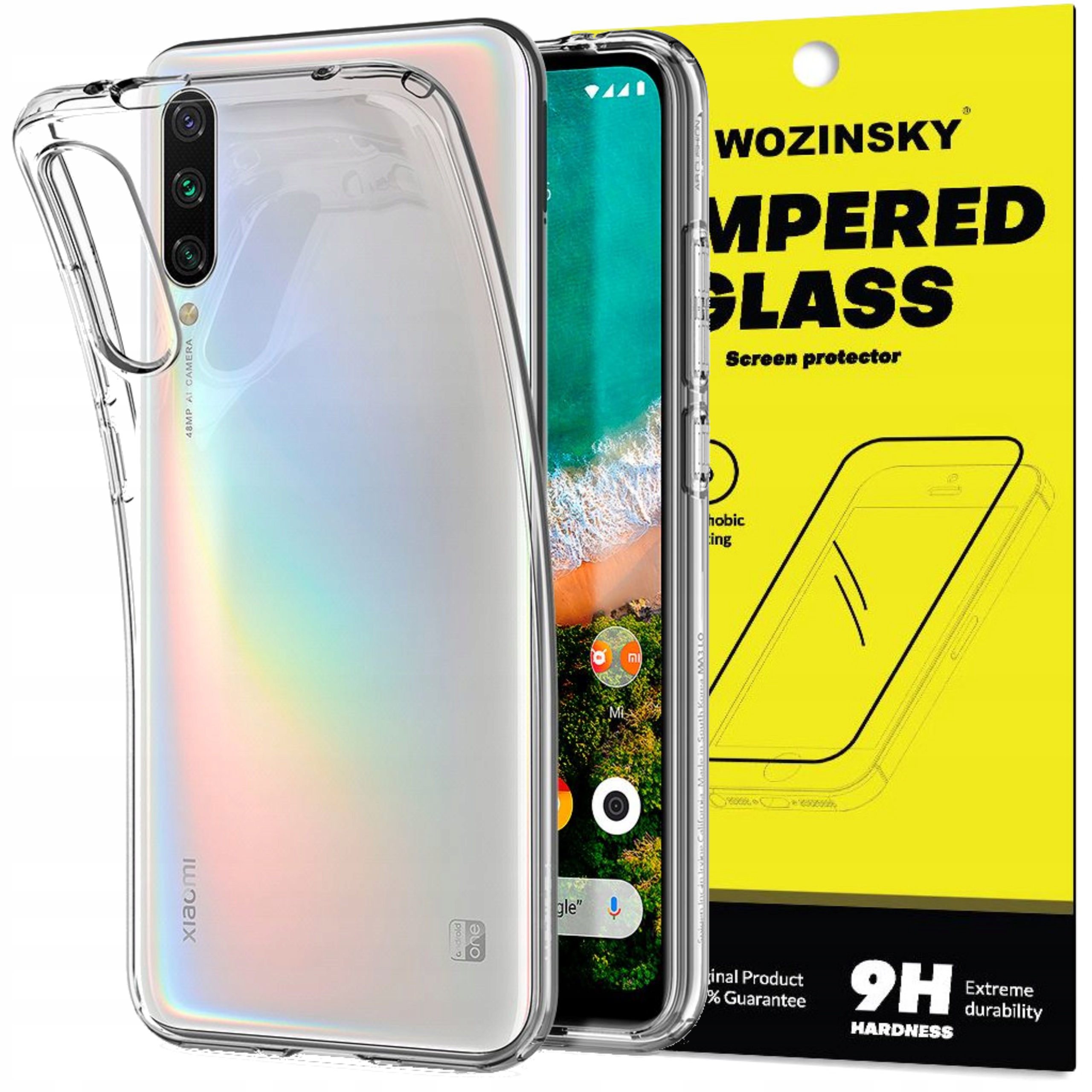 

Etui Spigen Liquid Crystal do Xiaomi MI A3 + Szkło