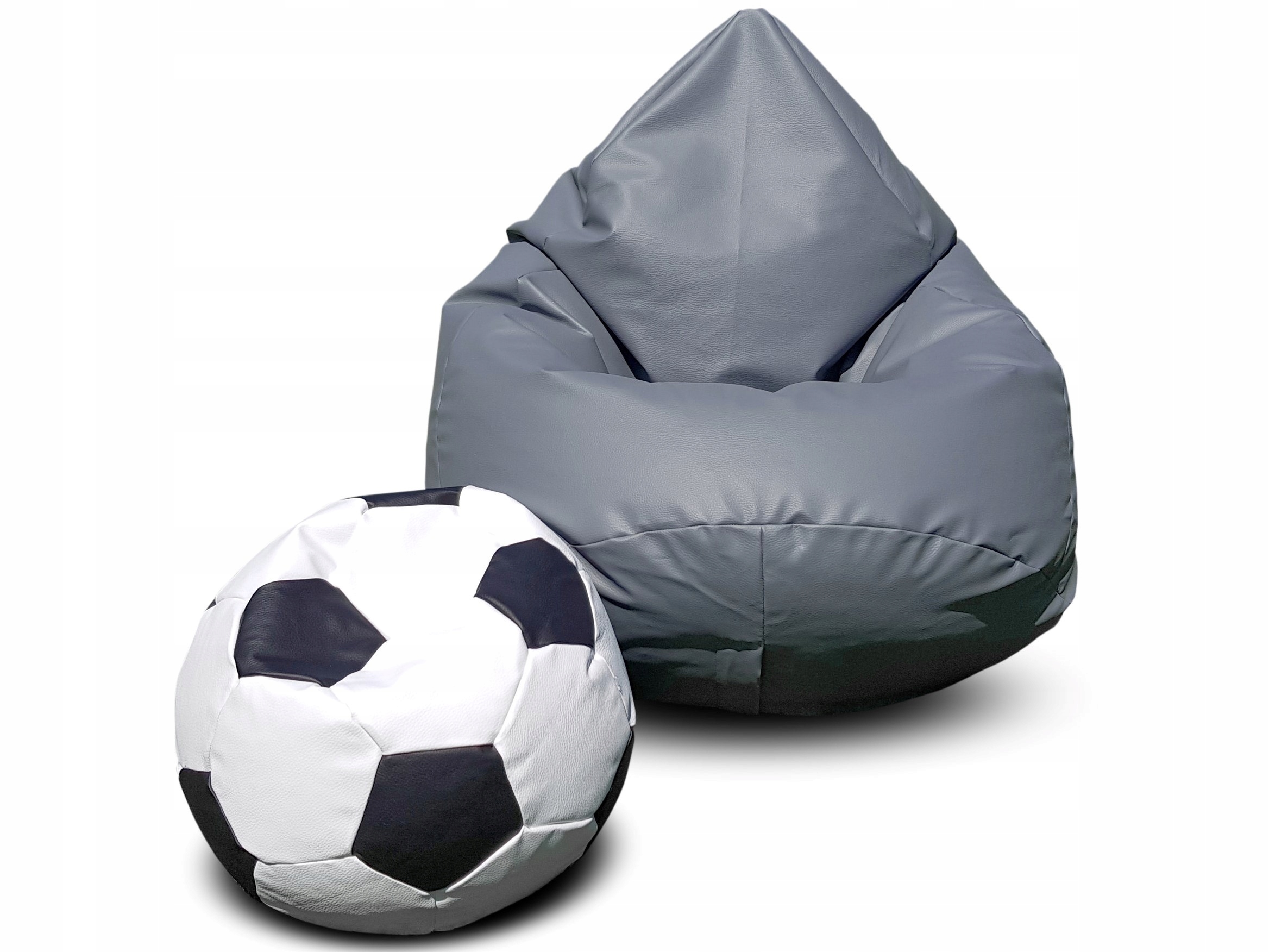 

Fotel Sako XXXL + Gratis pufy Worek XL Pufa XXL