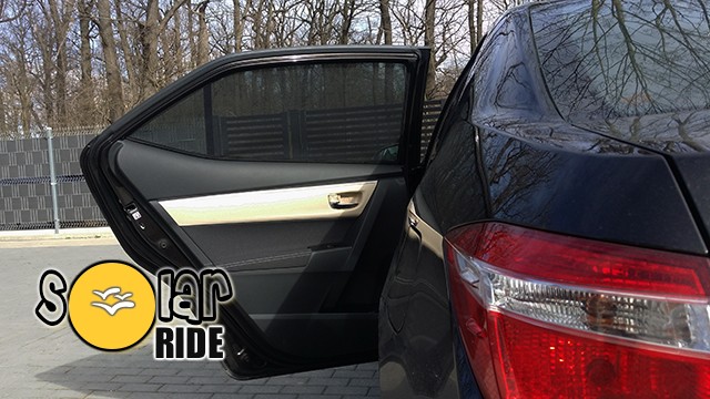 ZASŁONKI DEDYKOWANE Toyota Corolla 11 XI 2013-2019 Numer katalogowy producenta COROLLA11S KPL