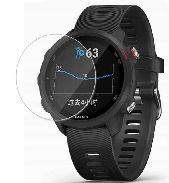 4x Szkło Hartowane 2,5D 9H / Garmin Forerunner 245