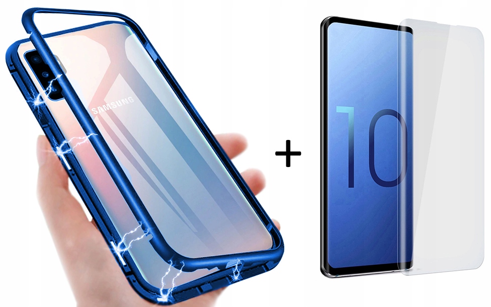 

Etui Samsung Note 10 Magnetyczne Aluminiowe +folia