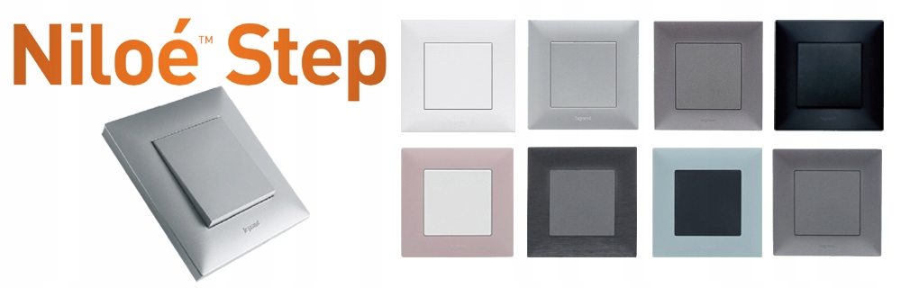 NILOE STEP Łącznik jednobiegunowy czarny LEGRAND Rodzaj wyłącznik