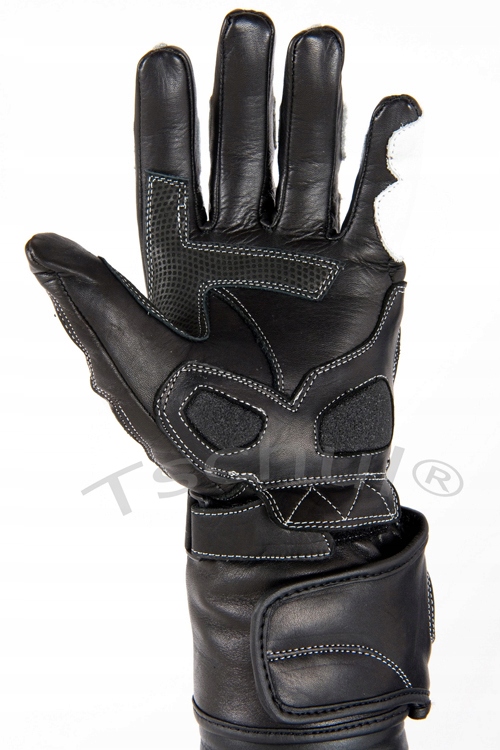 TSCHUL 230 - SKÓRA RĘKAWICE SPORTOWE - BIAŁE r. L Model 230