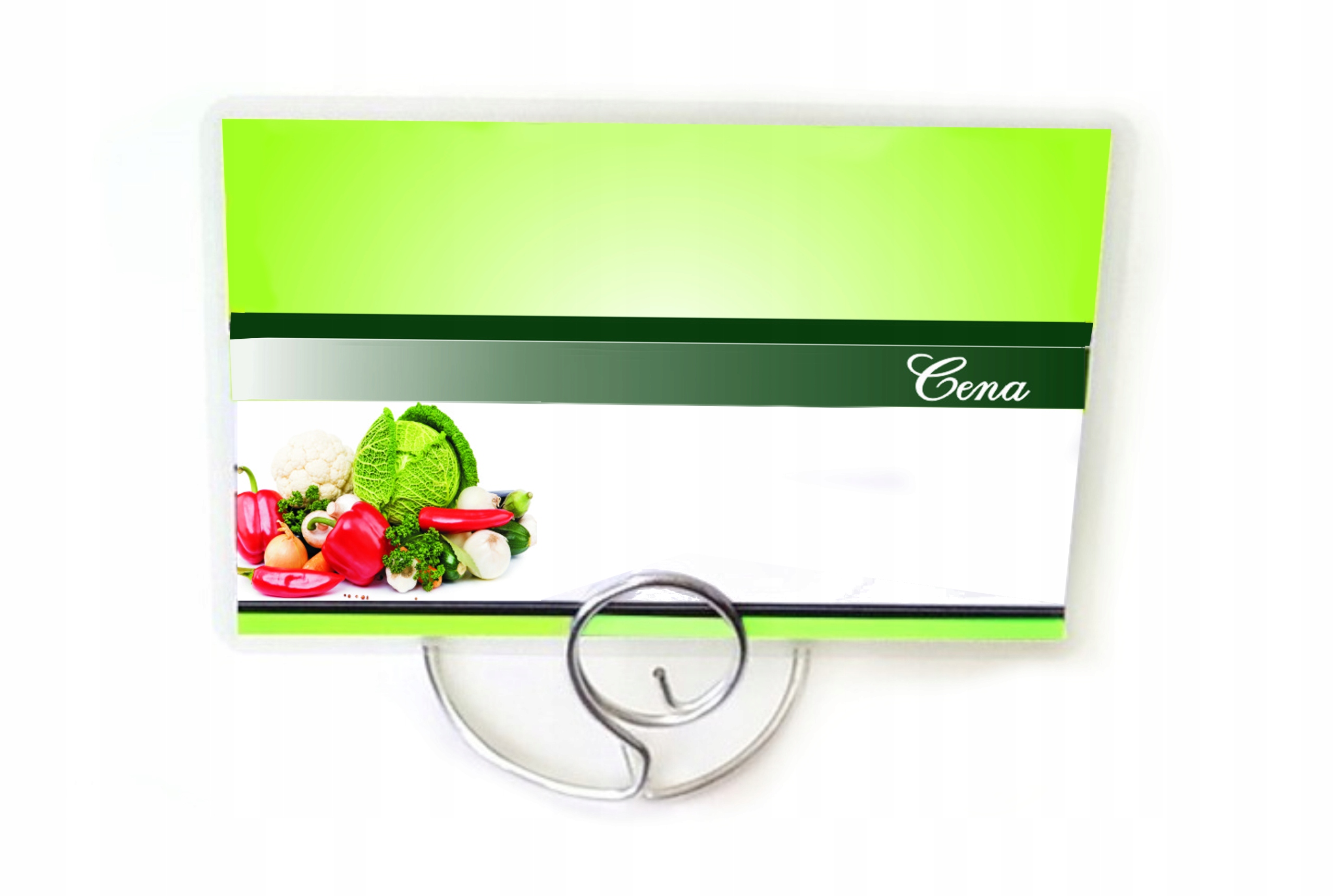 

Etykiety cenowe laminowane Warzywa 65x95