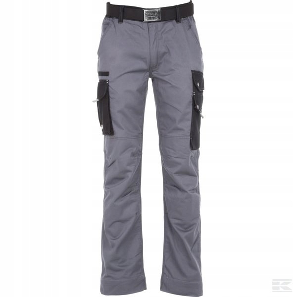 SPODNIE ROBOCZE ORIGINAL LIGHT SZARE Z PASKIEM L