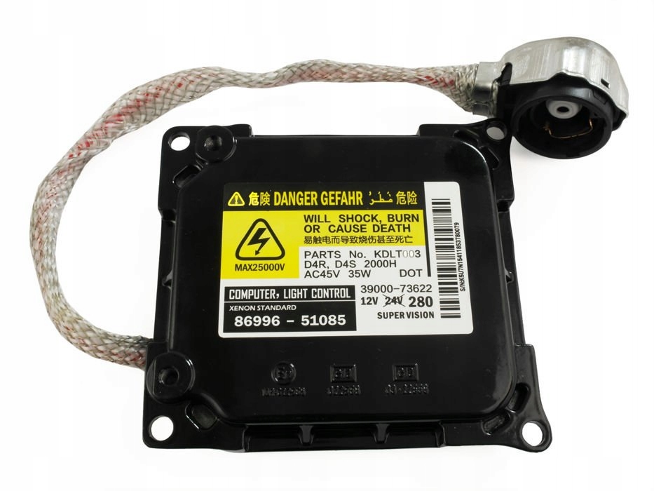 PRZETWORNICA LEXUS IS 2005-2009 XENON DDLT003 Numer katalogowy części DDLT003