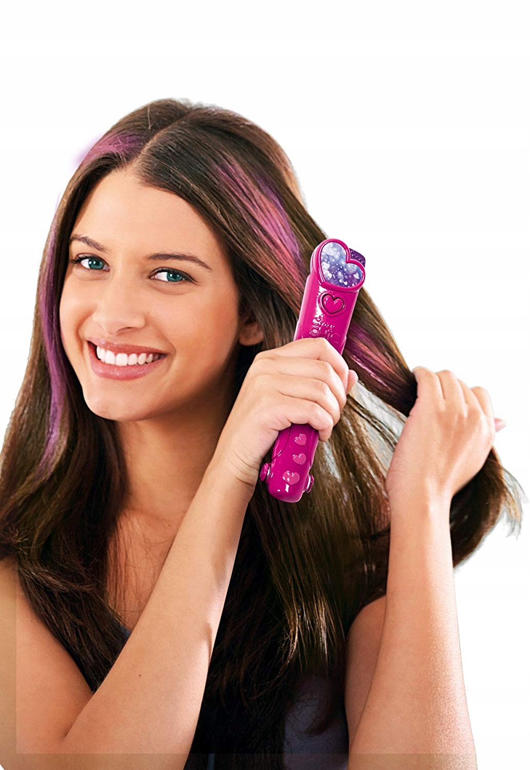 CLEMENTONI CRAZY CHIC CRAZY FRYZURY kolorowe włosy Materiał plastik inny