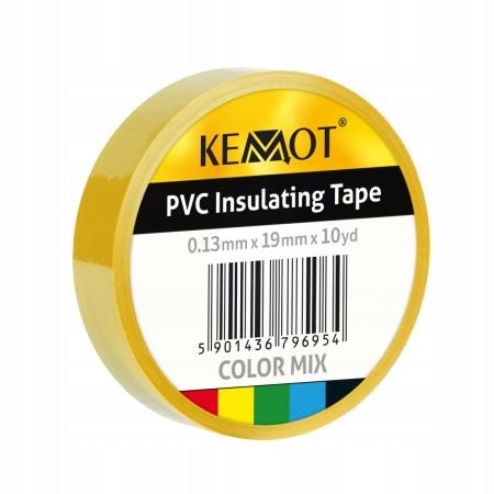 

Taśma izolacyjna Pvc 15mm 10m izolacja