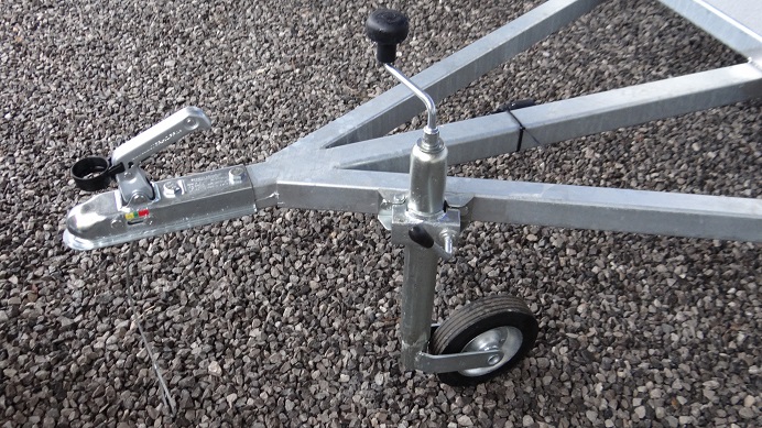 OBEJMA UCHWYT KLEMA KOŁA KÓŁKA PODPOROWEGO PRZYCZEPY fi 48mm Numer katalogowy części 40105