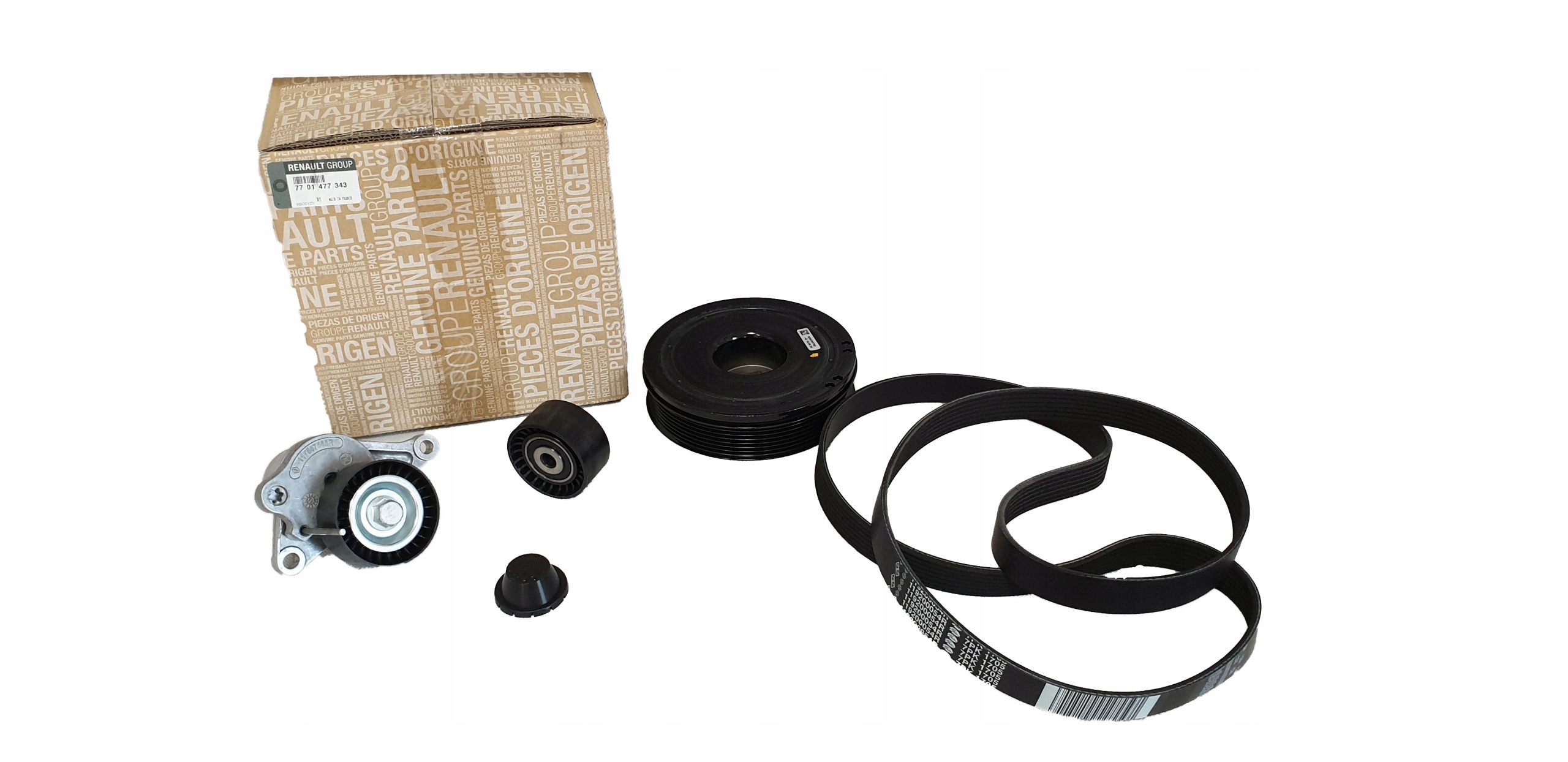 7701477343 - РЕМІНЬ ГЕНЕРАТОРА TRAFIC VIVARO 2.0 DCI