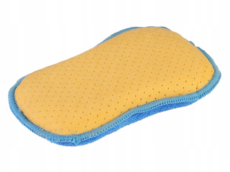 Gąbka dwustronna mikrofibra + ircha syntetyczna