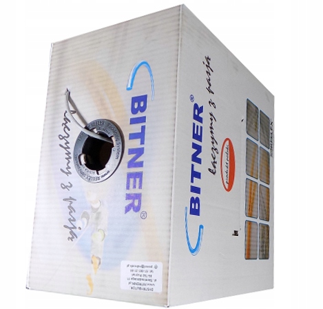 Bitner Kabel Utp skrętka kat. 5e 305m 100% miedź