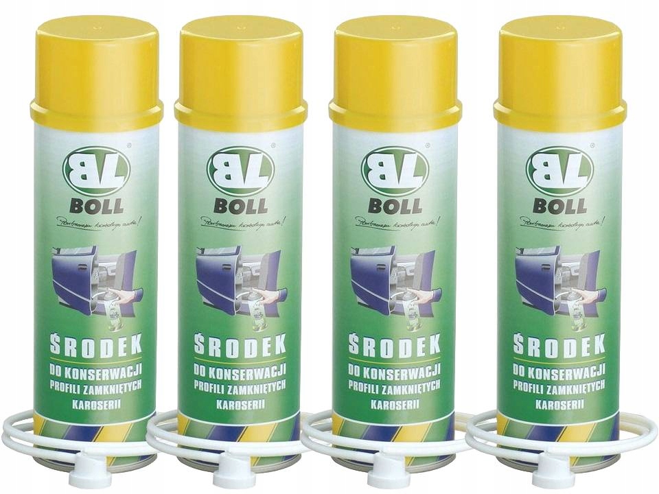 4x BOLL środek do konserwacji profili SPRAY 500ml