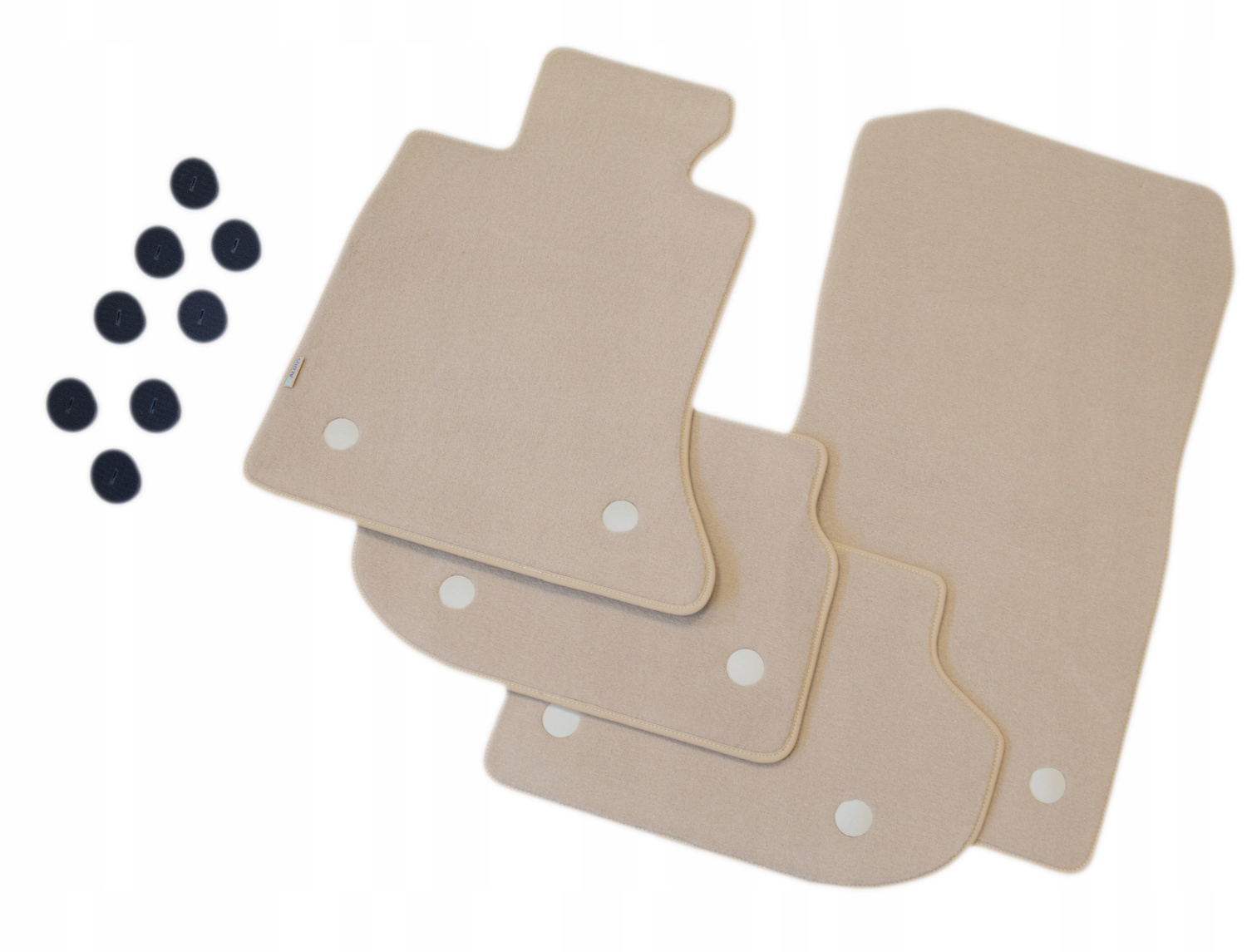 BMW F10 / F11 13-17 + велюровые коврики на липучке без люкс