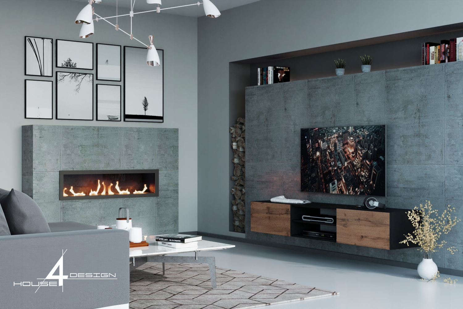 ROMA - SZAFKA RTV 160cm CZARNA NOWOCZESNA MAT Szerokość mebla 160 cm