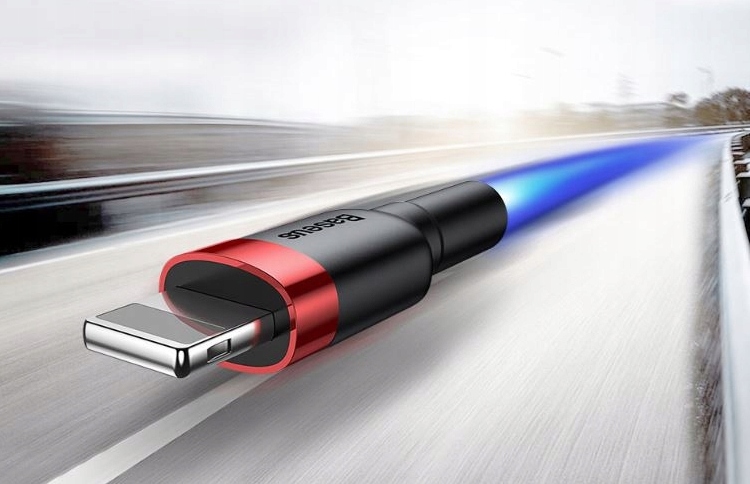 BASEUS 2M DŁUGI KABEL do IPHONE 11 X 8 7 6 6S 5S Konstrukcja oplot