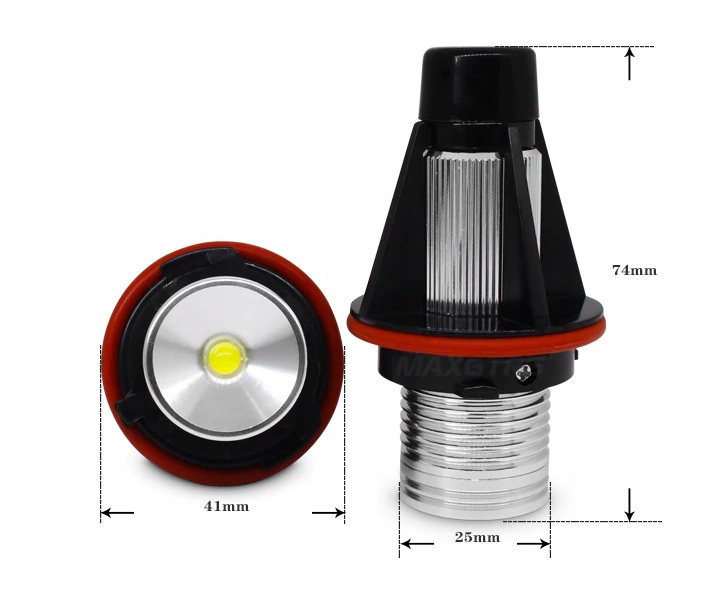 BMW E39 E61 E64 E66 E83 X3 X5 RINGI MARKER LED 10W Typ żarówki Zestawy