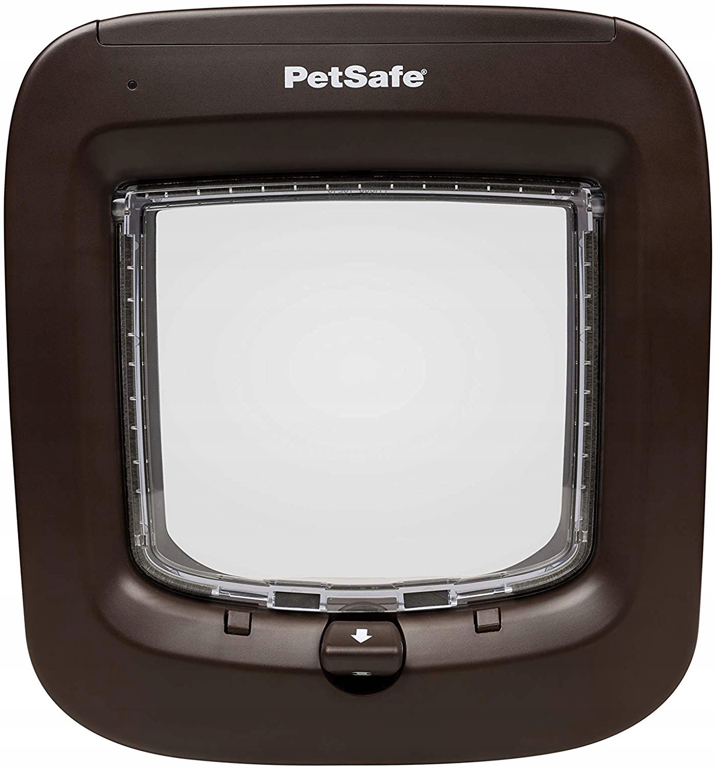 Levně PetSafe Dveře pro kočky s mikročipem. Zámek, Diy montáž, Hnědé