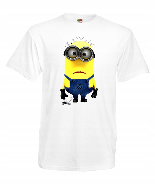 

S Koszulka Męska Minions Banana Minionki Wzory