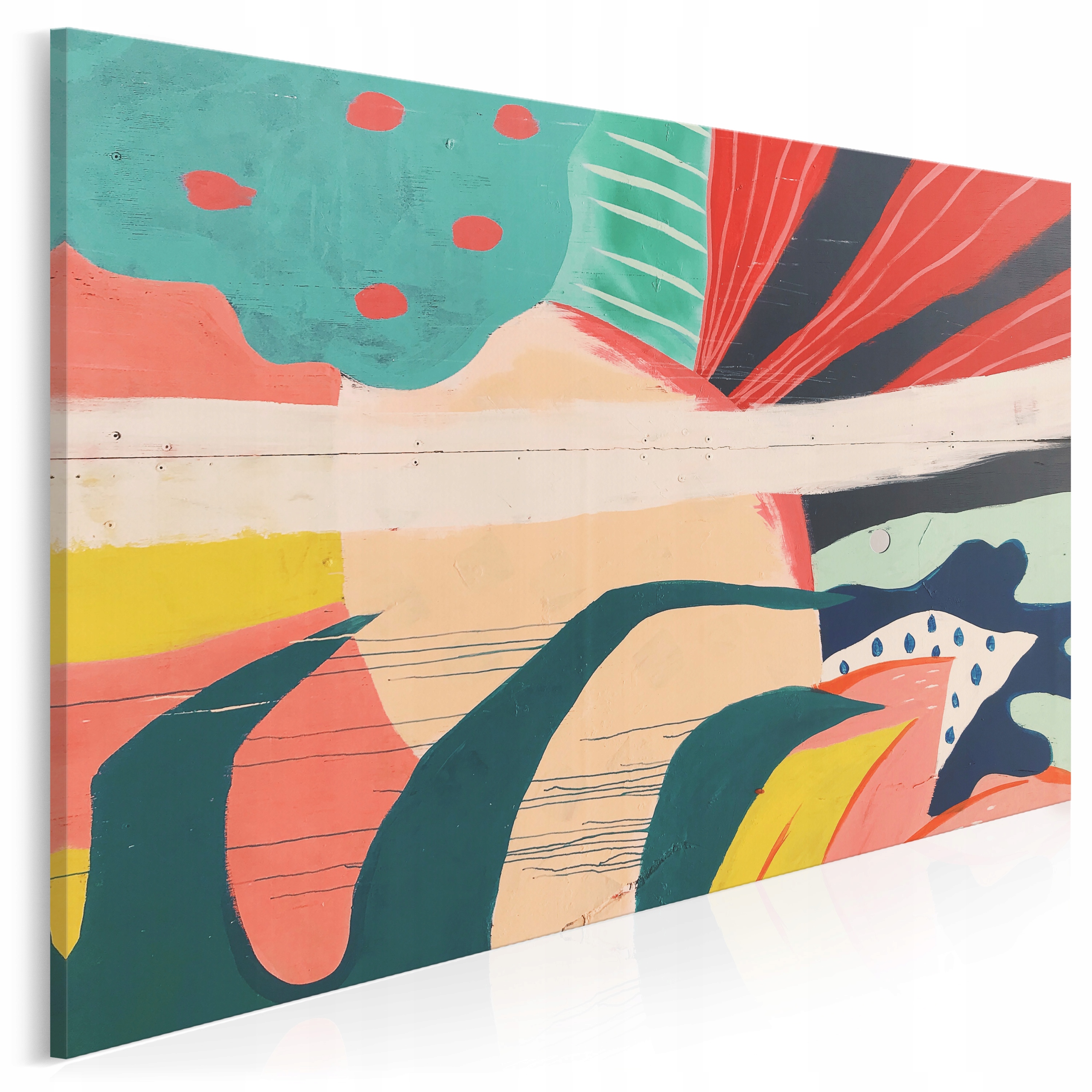 

974101 Q2 Fotografia na płótnie Kolorowy Mural