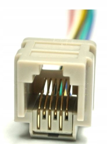 

Gniazdo RJ12 6PIN z przewodami RJ12GL [1szt] #G53