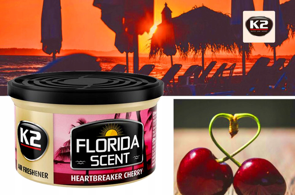 K2 FLORIDA ZAPACH WIŚNI REGULACJA INTENSYWNOŚCI Rodzaj żele