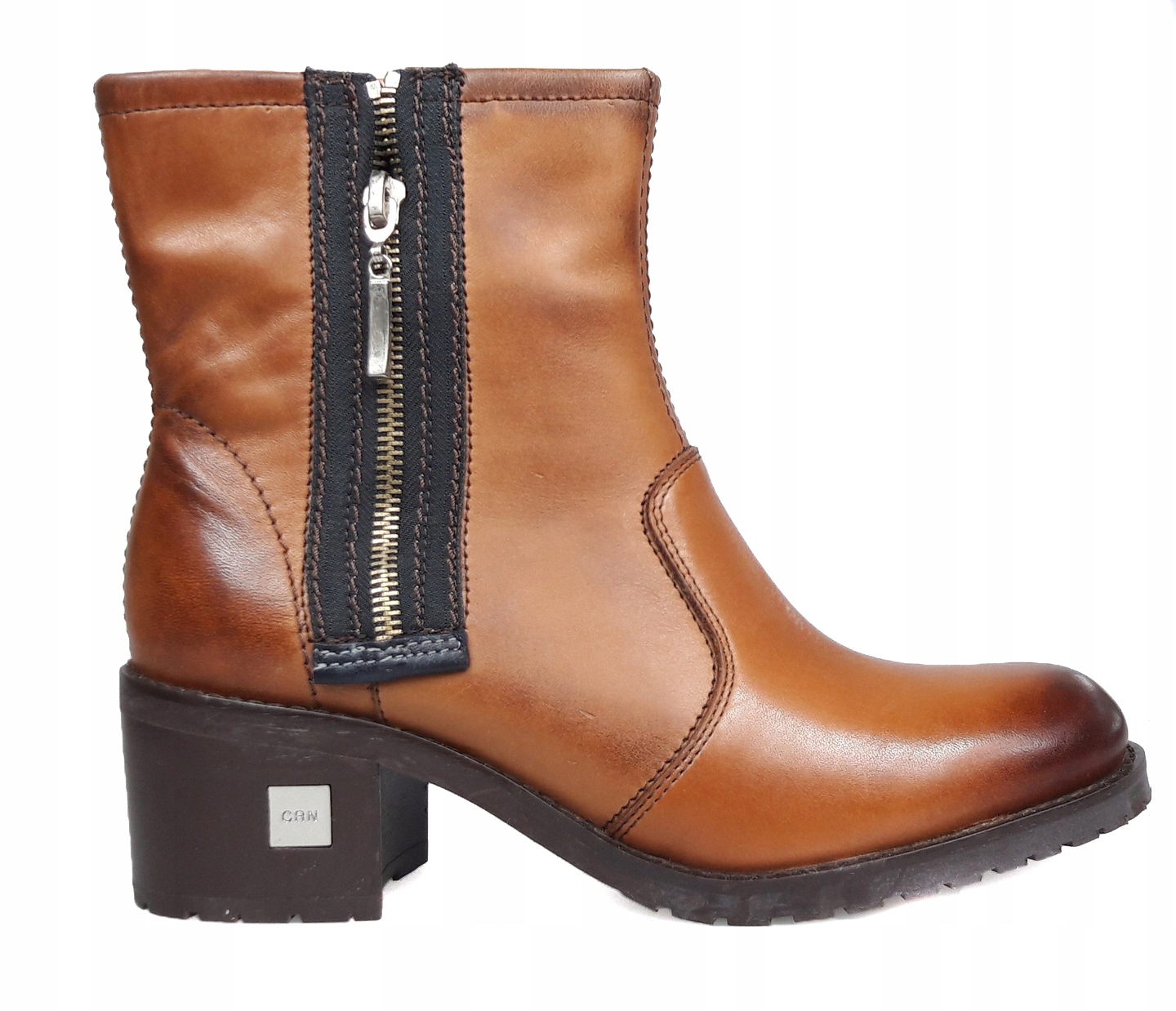 Carinii Kotníkové Boty B2397 Brown r37