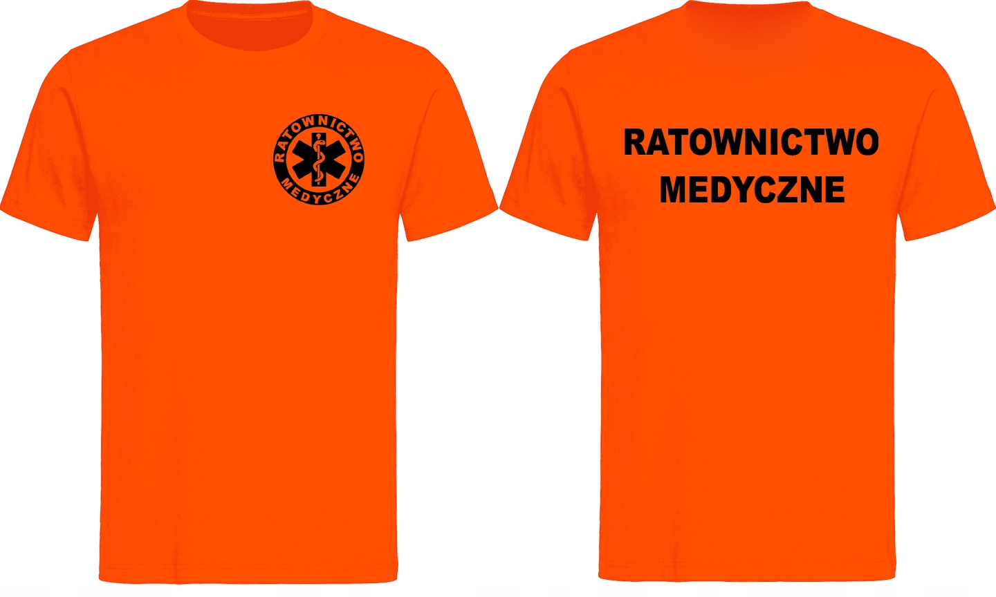 

Koszulka Ratownictwo Medyczne z nadrukiem, męska