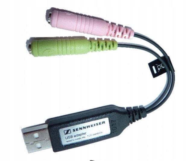 005374 Sennheiser UUSB4 adapter USB do słuchawek