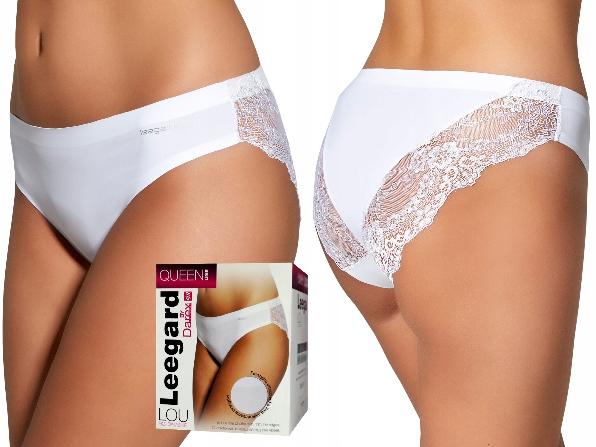 

Majtki damskie Figi mikrofibra Lou Darex r. XL