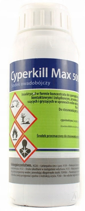 

Cyperkill MAX500EC owadobójczy 0,25L stonka mszyca