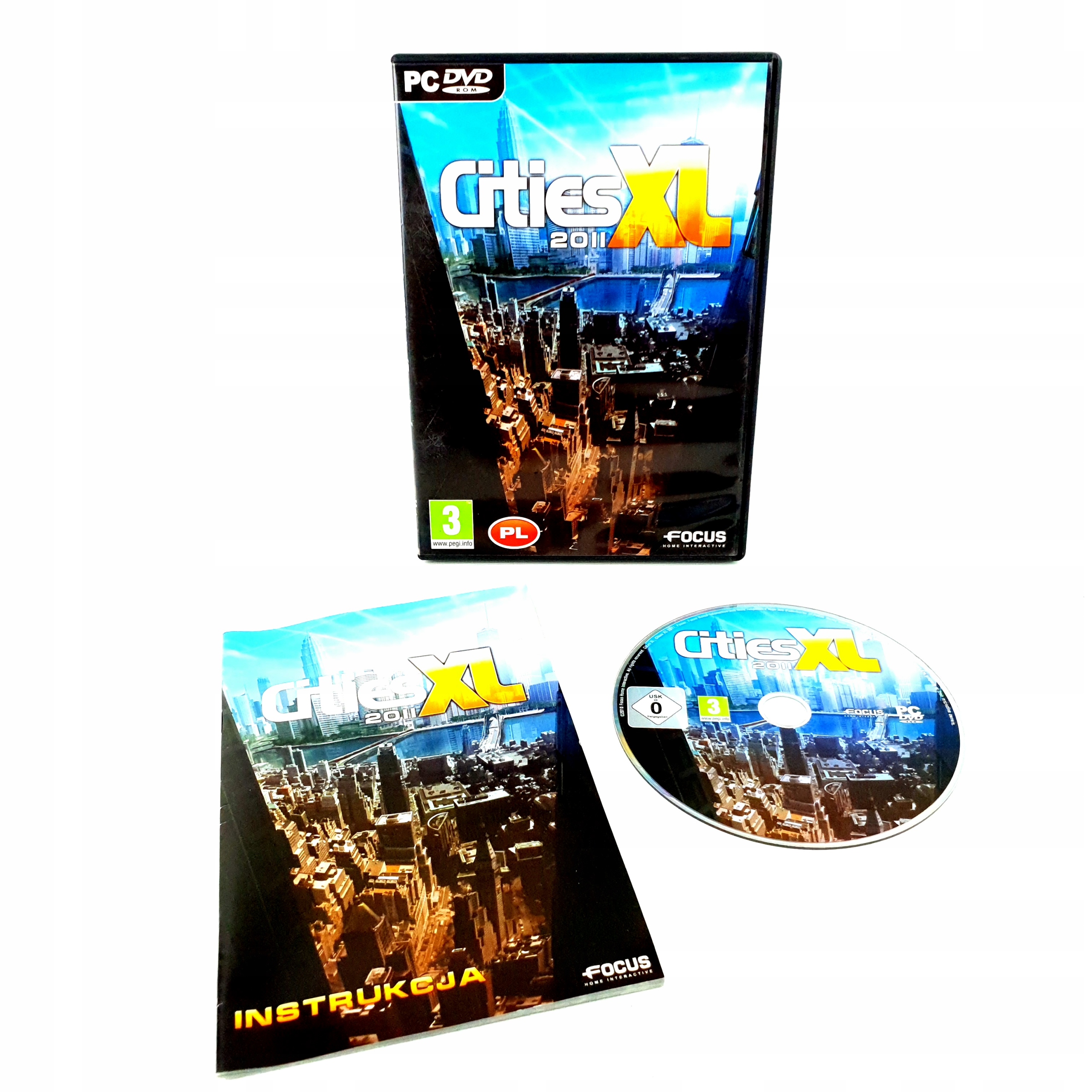 CITIES XL PREMIEROWE PUDEŁKO BEZ GRY PL