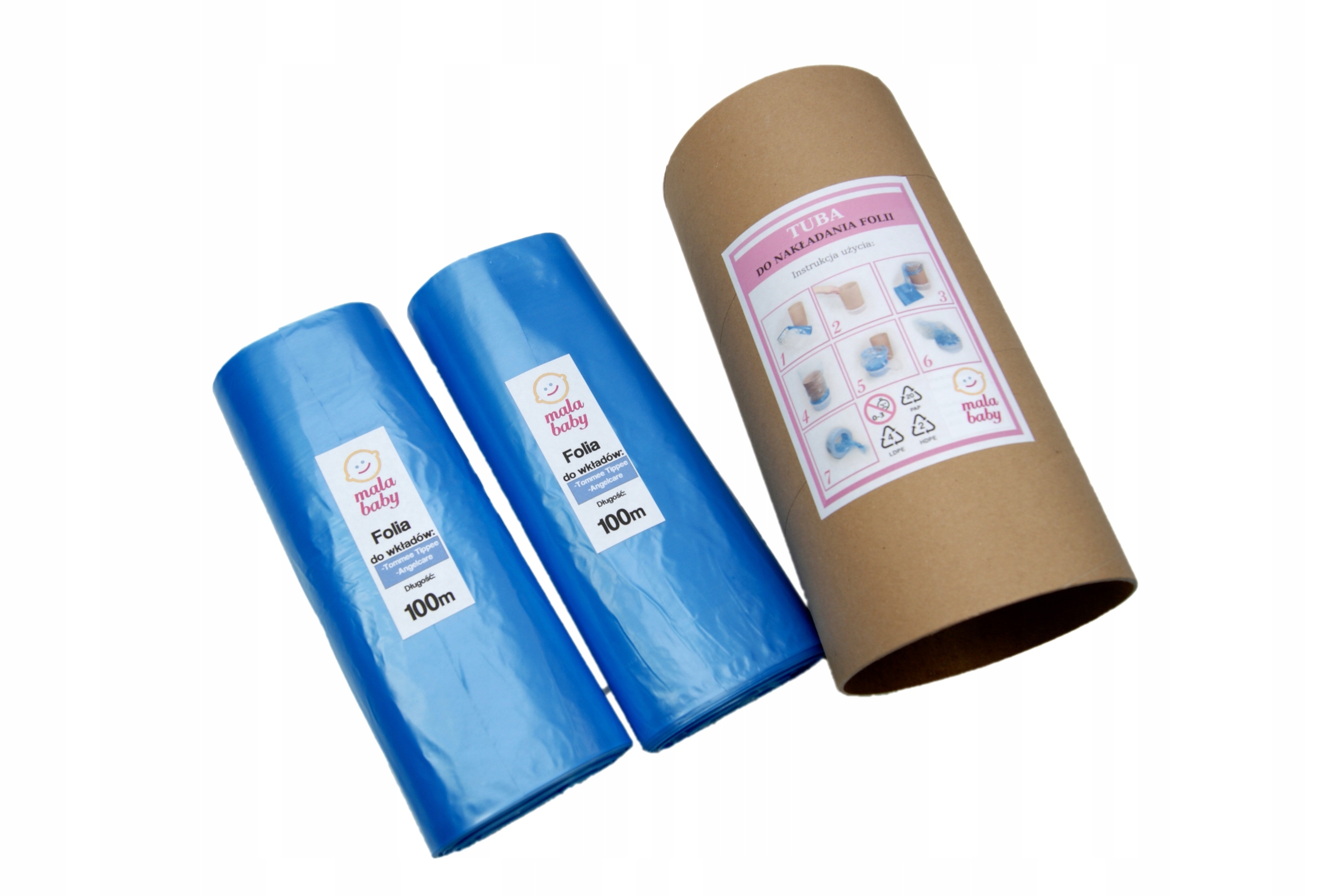 Пленка для картриджа Sangenic и Angelcare 100M туба